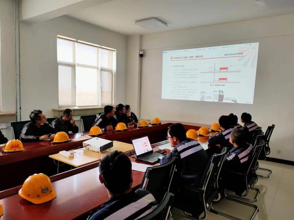 陜煤建設(shè)洗選煤運營公司神渭首端運營項目部：人人講安全，事事要安全