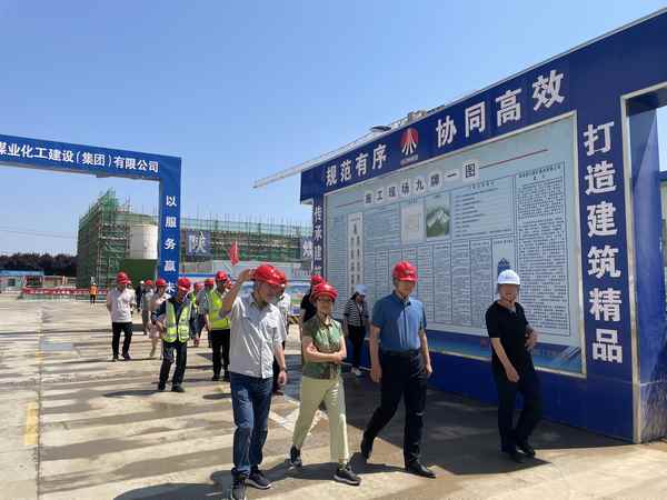 中央儲備糧集團公司督導組蒞臨銅川直屬庫梅坪倉儲項目 施工現(xiàn)場檢查指導工作