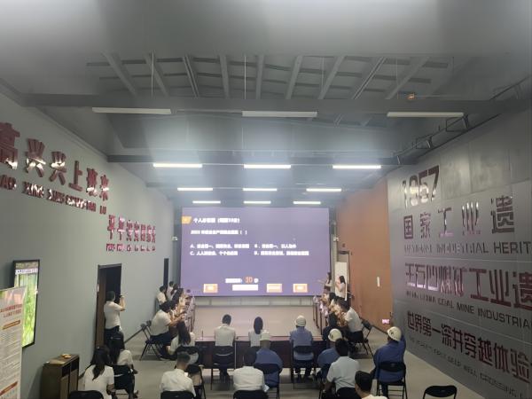 陜煤建設(shè)綠宇公司：競(jìng)賽爭(zhēng)高低，安全入人心