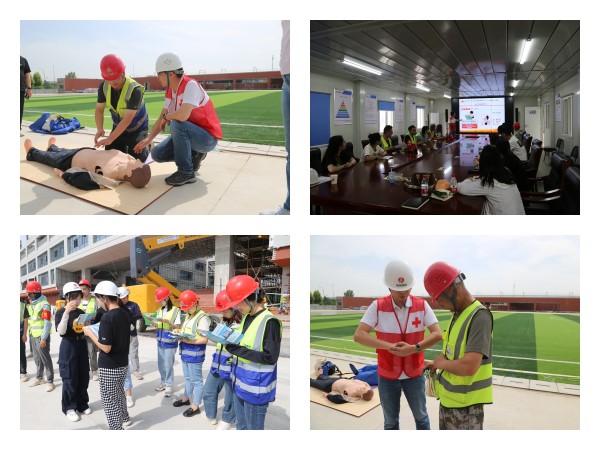 陜煤建設(shè)咸陽(yáng)分公司：開展應(yīng)急救護(hù)培訓(xùn)?提高職工施救能力