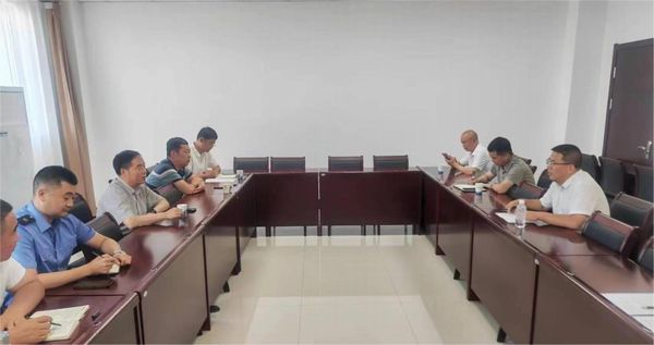 靖神鐵路公司黨委副書記、董事長陳俊濤蒞臨陜煤建設路橋分公司靖神鐵路項目召開項目施工推進會