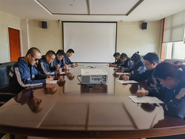 陜煤建設(shè)洗選煤運(yùn)營公司神渭蒲城運(yùn)營項目部黨支部開展主題教育知識答題活動