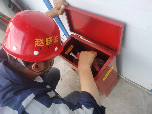 陜煤建設(shè)機(jī)電安裝公司：筑牢燃?xì)獍踩谰€，擰緊消防“安全閥”