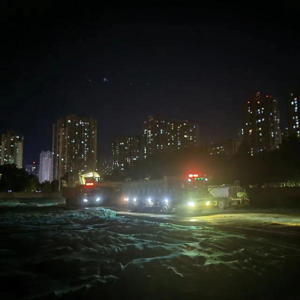 陜煤建設新城公司：不舍晝夜“沖”進度，爭分奪秒“搶”工期