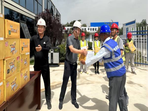 陜煤建設綠宇公司：施“涼”策解酷暑 項目建設“加速跑”