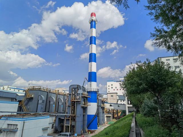 陜煤建設(shè)韓城分公司承建的檸條塔礦鍋爐房煙囪加固工程順利通過竣工驗(yàn)收