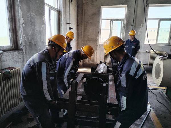 陜煤建設(shè)洗選煤運營公司神渭首端運營項目部：攻堅第一戰(zhàn)  檢好第一線