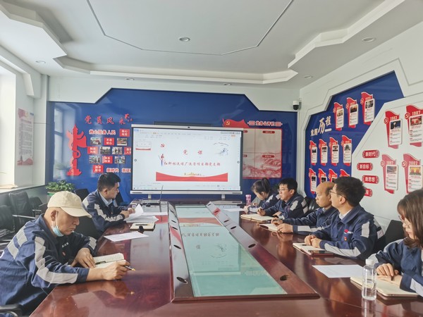 陜煤建設(shè)洗選煤運(yùn)營(yíng)公司紅柳林洗煤廠項(xiàng)目部黨支部： 嚴(yán)把廉潔“總開關(guān)”  風(fēng)清氣正迎“雙節(jié)”