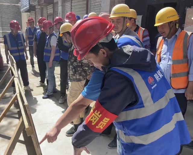 陜煤建設(shè)韓城分公司土建四項(xiàng)目部：安全施工彰顯嶄新風(fēng)采 青春力量筑就安全未來