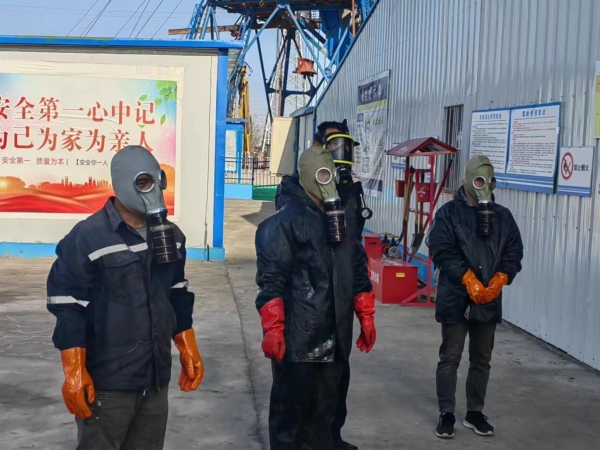 陜煤建設(shè)礦建三公司：開練！直擊氨泄漏應(yīng)急演練現(xiàn)場