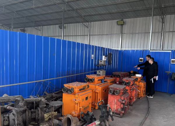 陜煤建設(shè)礦建二公司：設(shè)備物資預盤點 挖潛增效精準化