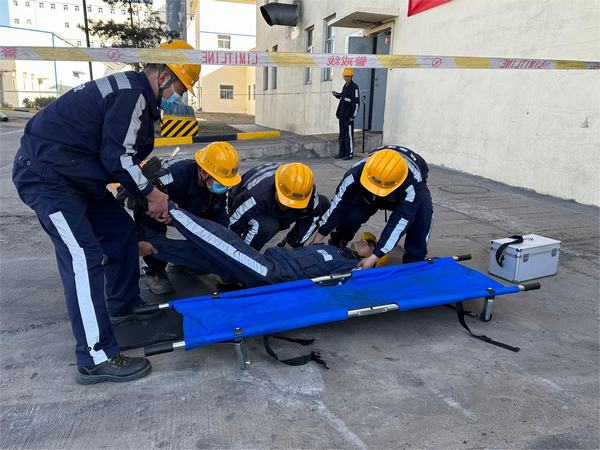 陜煤建設(shè)洗選煤運(yùn)營公司神渭首端運(yùn)營項目部： 全員消防 多層次防患于未“燃”