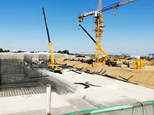 陜煤建設(shè)渭南分公司第十二項目部把握當“夏”大干快上正當時