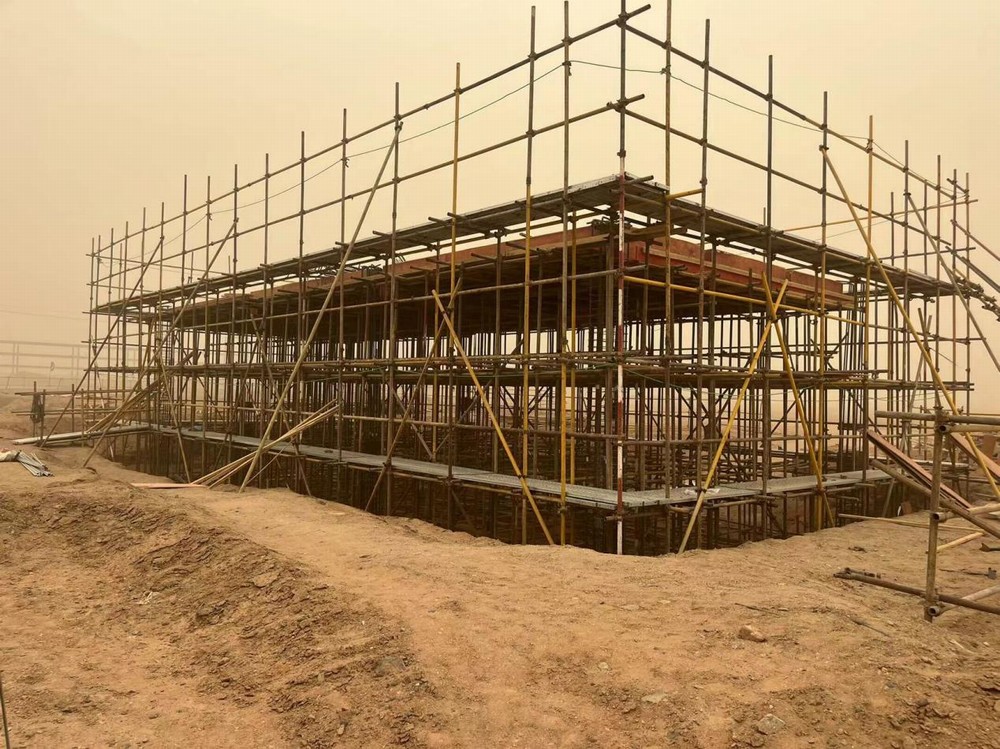 無懼高溫！奮戰(zhàn)當(dāng)“夏” 項(xiàng)目建設(shè)“熱浪滾滾”