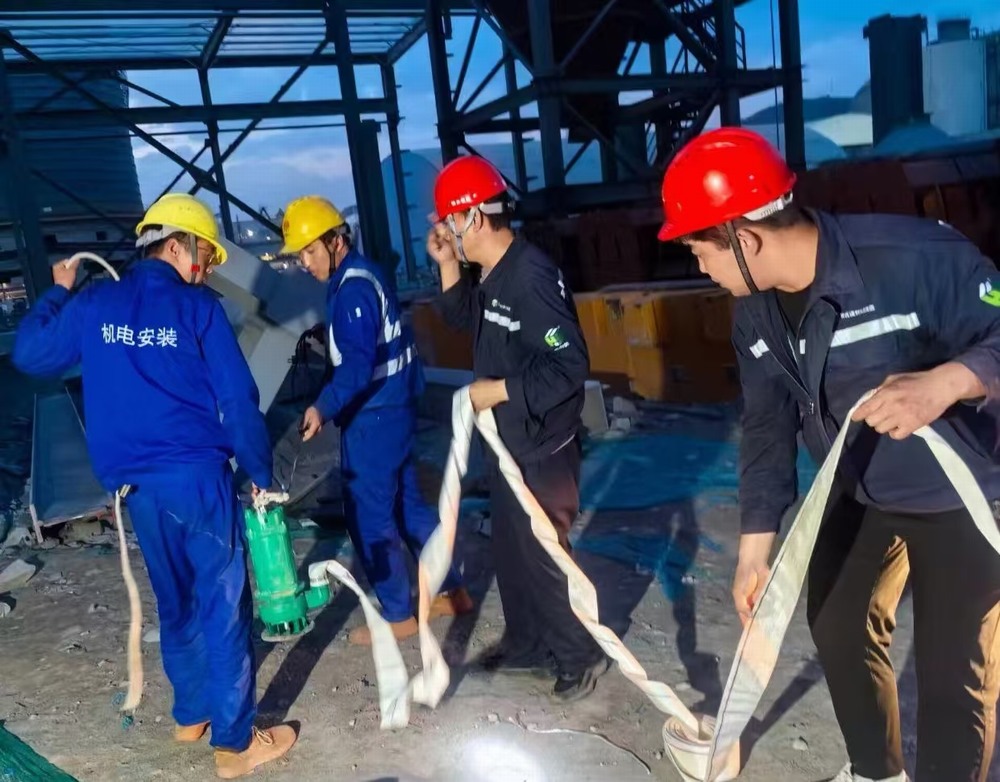 陜煤建設機電安裝公司：聞“汛”而動，筑牢防汛度汛安全防線