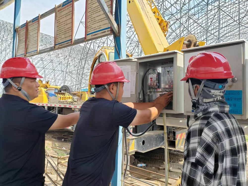 陜煤建設天工公司新疆第一項目部：四步驟，“汛”速筑牢安全堤