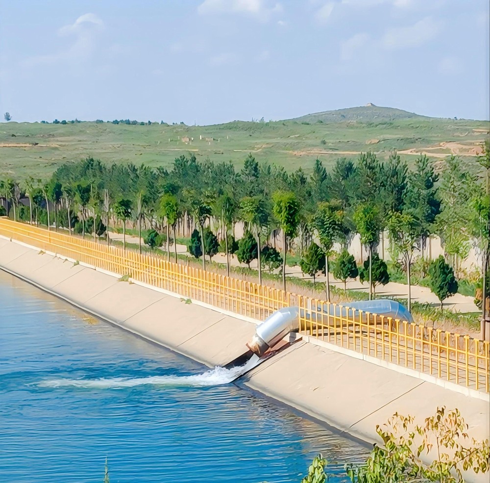 陜煤建設(shè)路橋分公司神木中水綜合利用項(xiàng)目順利通過(guò)全線帶水試運(yùn)行