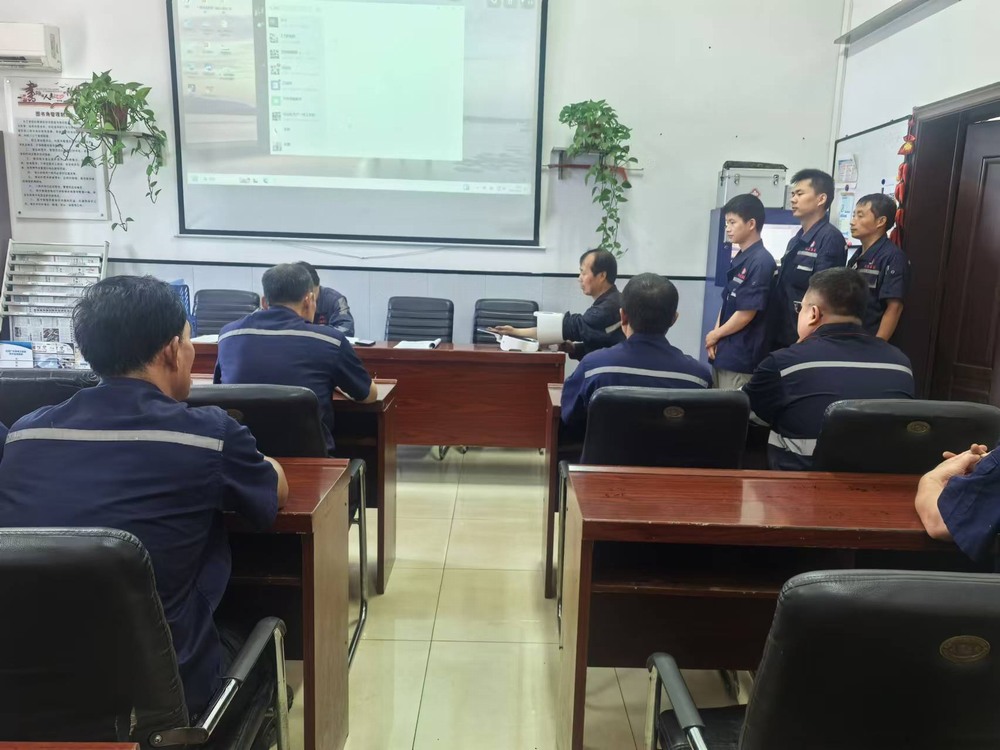 陜煤建設洗選煤運營公司澄合山陽運營項目部：守護安全之盾，共筑發(fā)展之矛