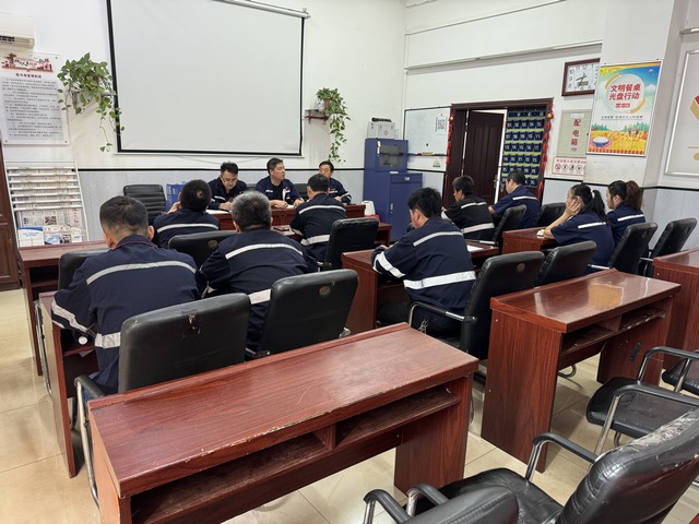 陜煤建設(shè)洗選煤運(yùn)營公司澄合山陽運(yùn)營項(xiàng)目部：節(jié)前亮劍行動(dòng)，安全防線再加固