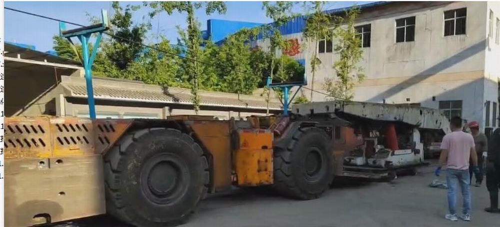 陜煤設(shè)計(jì)研究院：韓城礦業(yè)公司桑樹坪二號井率先應(yīng)用無軌膠輪車支架搬運(yùn)車運(yùn)輸，提高工作效率，確保安全生產(chǎn)