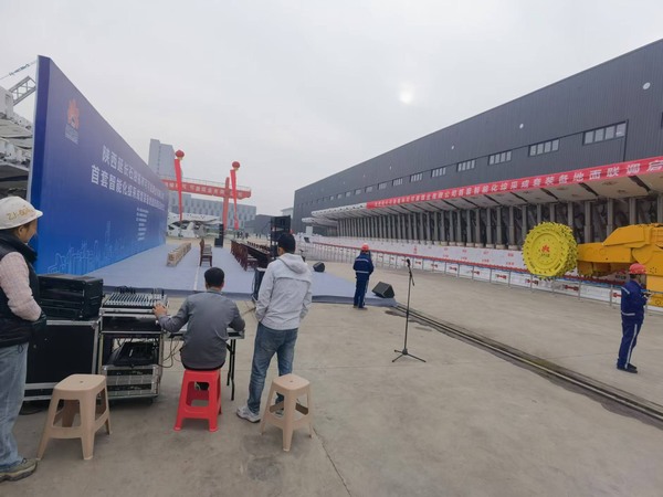 陜煤建設煤礦運營服務分公司：可可蓋煤業(yè)公司首套綜采裝備地面聯(lián)調圓滿成功