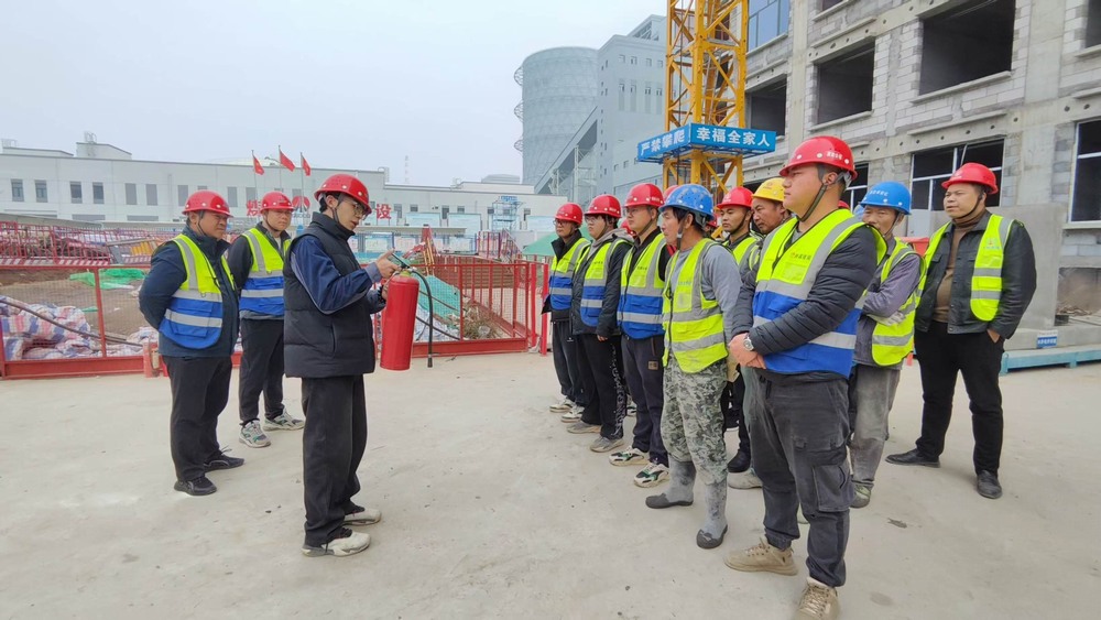 陜煤建設(shè)渭南分公司第七項(xiàng)目部：安全百日行 我們在行動