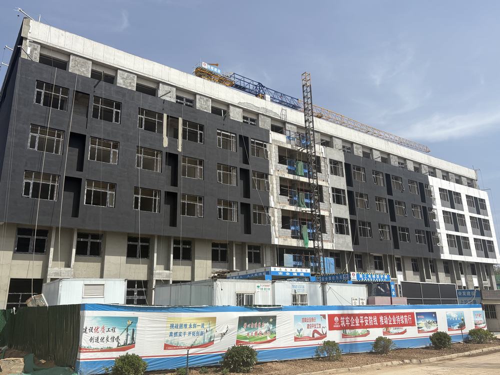 陜煤建設渭南分公司第三項目部奏響春日建設“奮進曲”