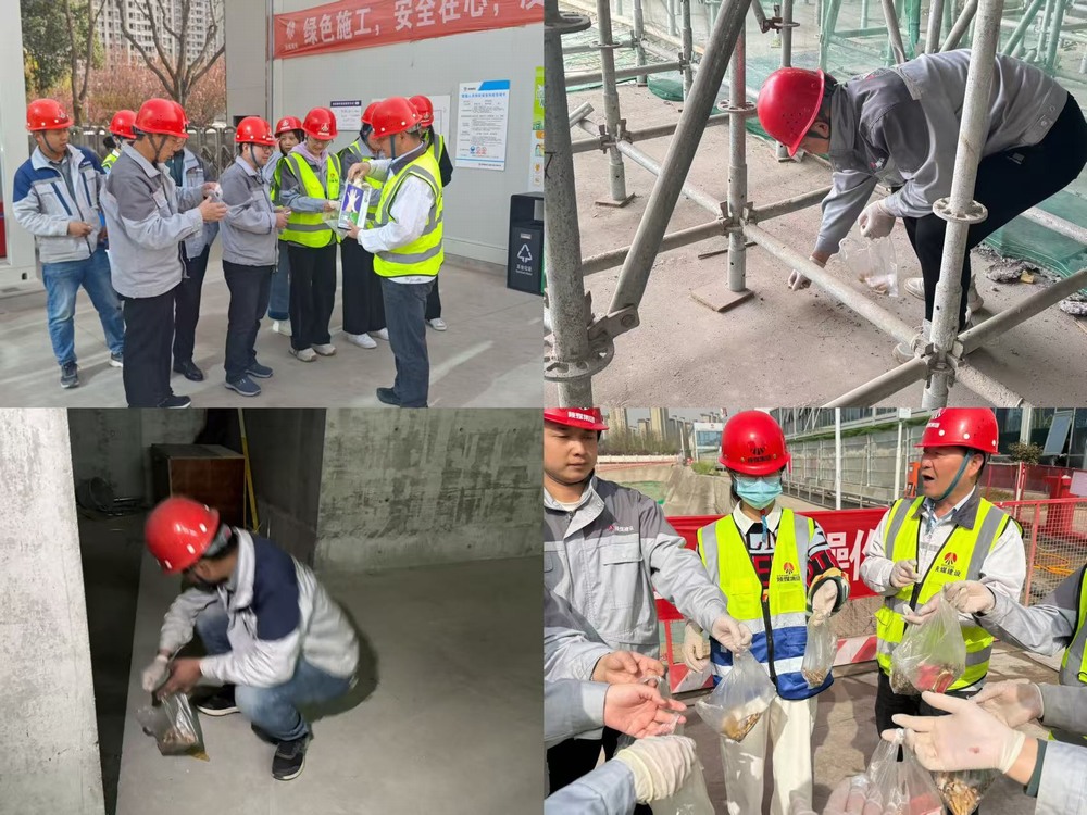 陜煤建設(shè)天工公司土建第二十七項(xiàng)目部：“小煙頭” 撬動(dòng) “大安全”，安全與綠色共筑工地 “防護(hù)網(wǎng)”