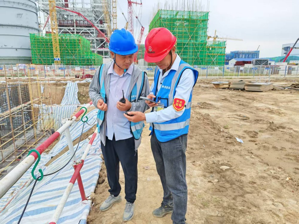 陜煤建設韓城分公司土建十六項目部：多舉措筑牢安全防線，全力護航信陽電廠項目建設