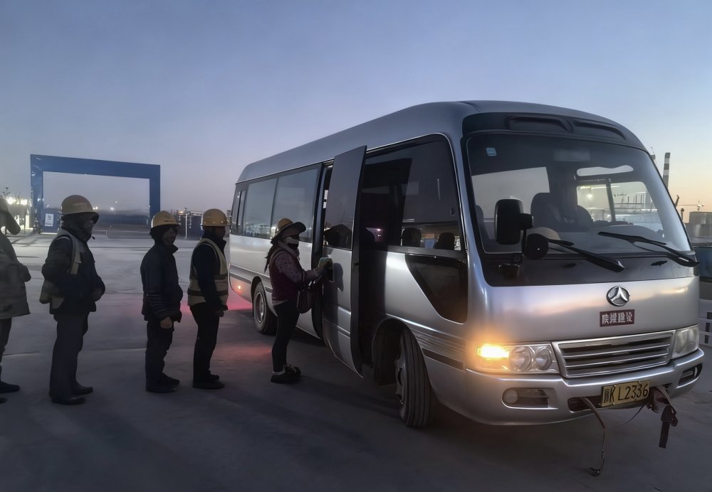 冬季里的“暖保障”，陜煤建設(shè)內(nèi)蒙古分公司第五項目部把關(guān)愛送到工人心坎里