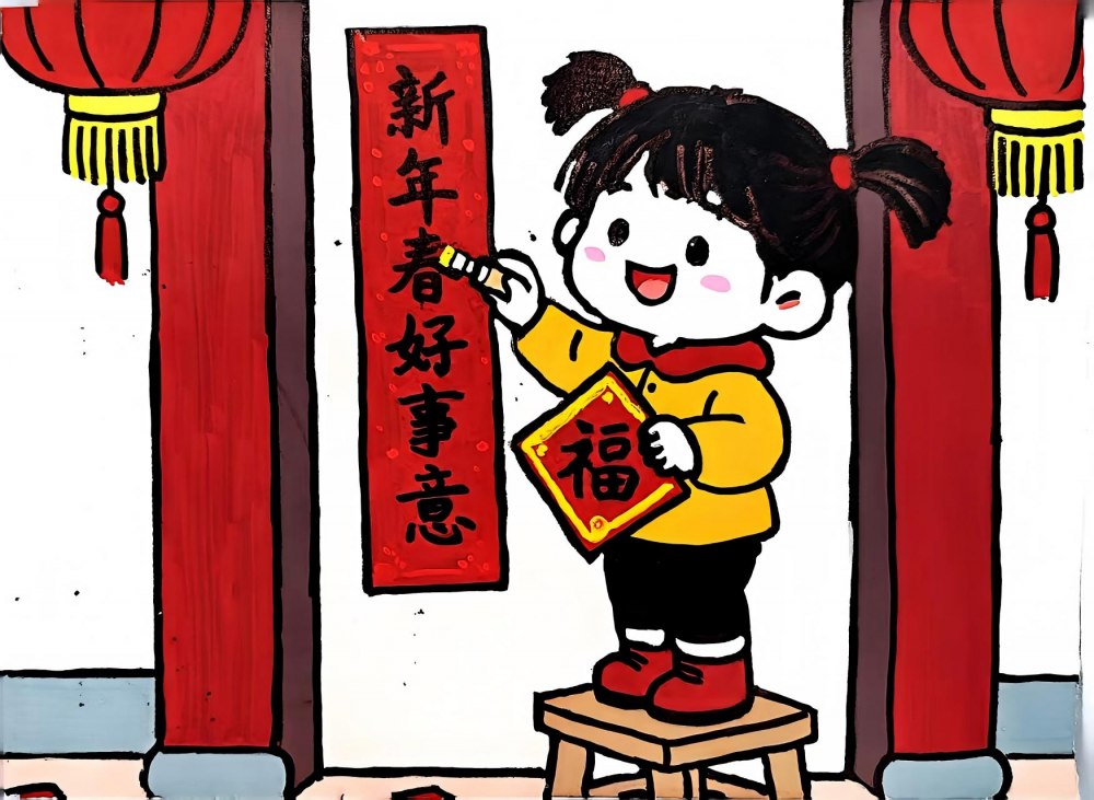 陜煤建設(shè)天工公司：畫里兒時(shí)的年味