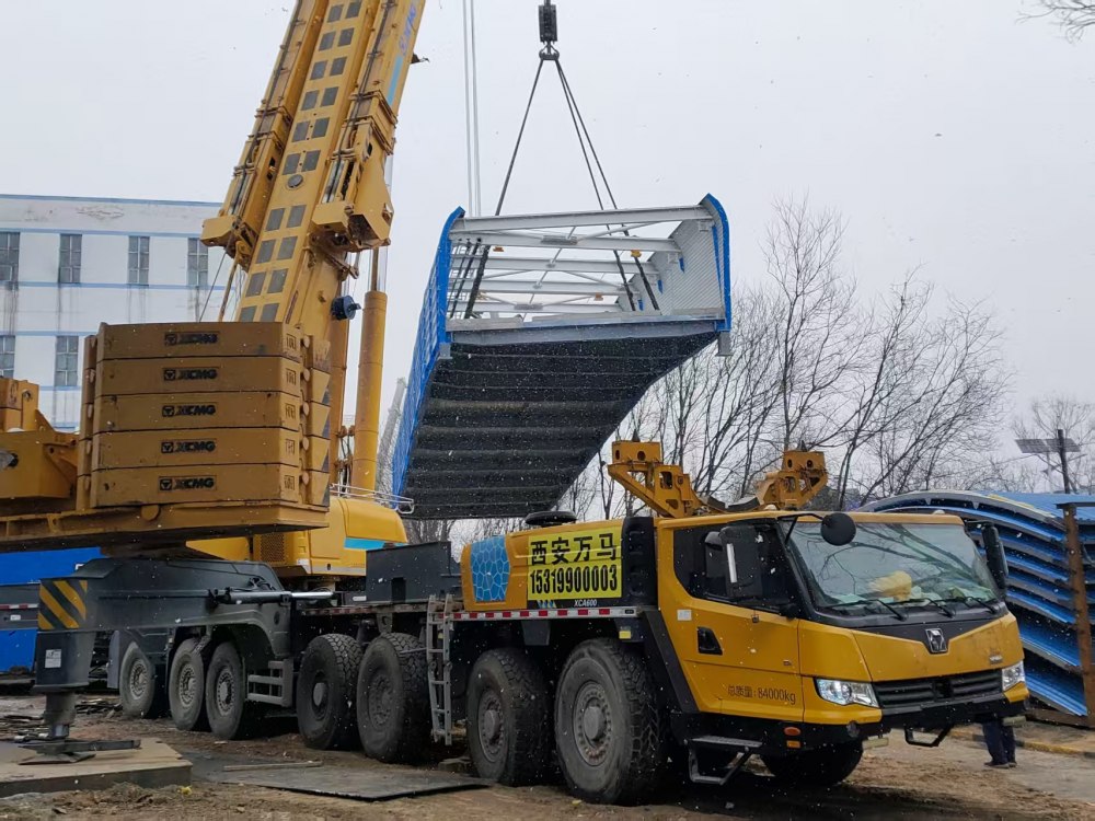 陜煤建設(shè)渭南分公司第三項(xiàng)目部：長(zhǎng)虹貫雪迎新歲 雙橋擎起報(bào)佳音