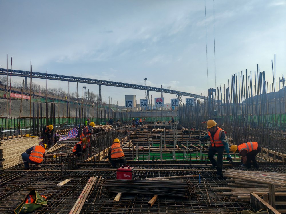 陜煤建設(shè)銅煤公司：黃陵電廠二期?2×1000MW 機組擴建項目輸煤#1標段三翻車機室工程關(guān)鍵節(jié)點順利完成